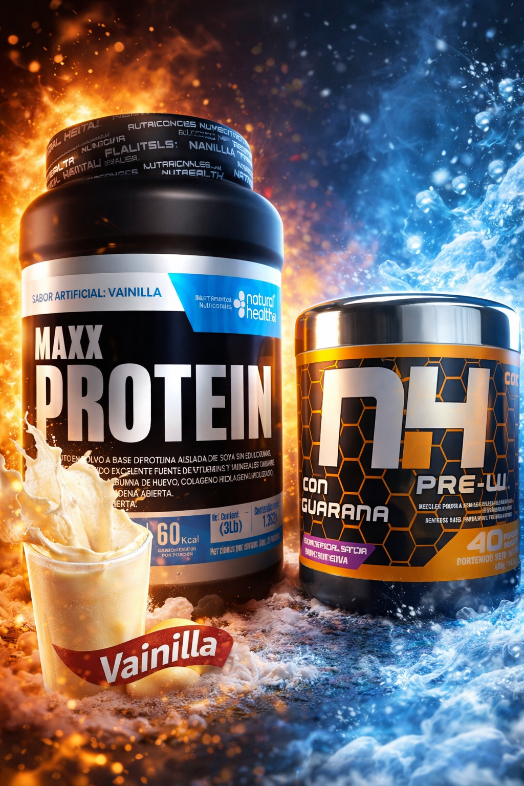 Kit Proteina Y Pre Entreno