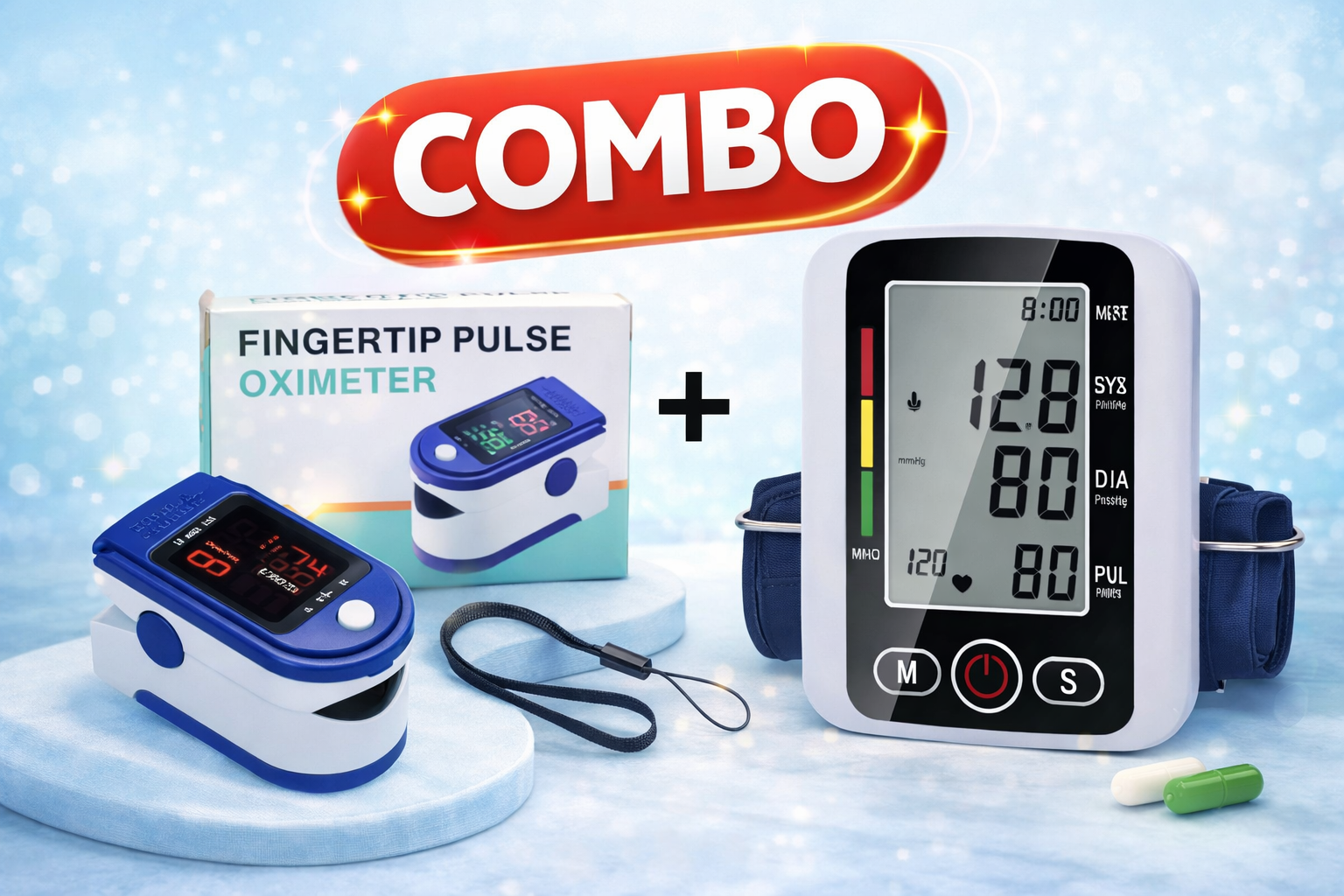 Combo Oximetro Tensiometro