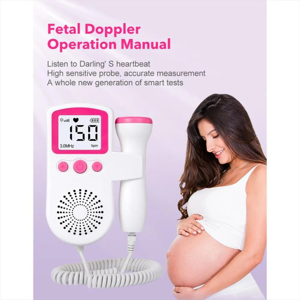 Monitor Fetal Doppler Ultrasonido Bebe